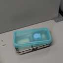 8PCS Stainless Steel Snack Containers  Double Compartment Lunch Boxes + 4Small Sauce Cups | 304 Food-Grade | Reusable, Stackable & Dishwasher Safe | Leak-Resistant Lids for Travel, Kids Lunches