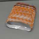Ocmoiy 300 Pcs Paper Hot Dog Trays Disposable for Party and BBQ, Food Serving Hot Dog Holders Hotdog Boats 6 Inch Small Fluted Paper Food Trays