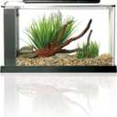 Fluval SPEC Aquarium Kit, Aquarium with LED Lighting and 3-Stage Filtration System, 5-Gallon, Black