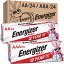 Energizer AA and AAA Batteries, 48 Count, Combo Pack Contains 24 Max Double A and 24 Max Triple A Batteries