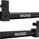 Weight Plate Holder, Weight Plate Rack Storage for 2X2 Power Rack Attachments, Extended Version Hang More 2" Weight Plates (1 Pair)