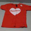 Buccaneer School Sports Fan Team Spirit Mascot Heart Gift T-Shirt XS Kids 6