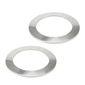 Tsnamay Wall Split Flange, Stainless Steel Round Escutcheon Plate for 4.88"/124mm Diameter Pipe