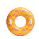 INTEX 59256 Wavy Dreams Inflatable Tube: Heavy Duty Grab Handles  36" Diameter  132lb Weight Capacity  One Tube  Color May Vary