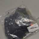 LKOUS Sexy Club Mini Dress for Women's, Spaghetti Strap Bandage Leather Swing Short Dresses (Black, XL)