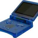 IPS Ready Upgraded eXtremeRate Clear Blue Custom Replacement Housing Shell for Gameboy Advance SP GBA SP – Compatible with Both IPS & Standard LCD – Console & Screen NOT Included