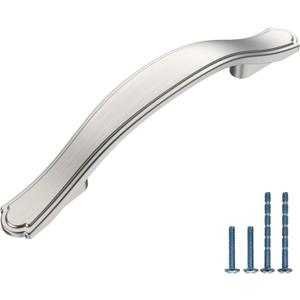 AOOTOCH 30 Pack Brushed Satin Nickel Kitchen Cabinet Handles Cabinet Pulls 3 inch Hole Center Cabinet Hardware Drawer Handles for Cabinet Dresser and Cupboard AT2792BSN (3 Inch Hole Centers)