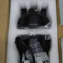 Upgraded F150 LED Fog Lights for 2006 2007 2008 2009 2010 2011 2012 2013 2014 Ford F150 Accessories, 40W Round Fog Light Assembly Kit, DOT Bumper Driving White Light Fog Lamps, Faros Antiniebla