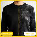 2Pcs Pet Hair Remover Gloves Brush for Dogs & Cats,Electrostatic Reusable Pet Hair Remover Tool for Furniture, Clothing, Carpet and Car Seat, Effective Animal Fur Removal Tool (red)