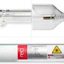 Cloudray RECI CO2 Laser Tube W2 CO2 Glass Laser Tube, 90W 100W Length 1200mm S2 Z2 Dia 80mm For CO2 Laser Engraver Cutting Machine