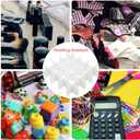 40Pcs Drawer Dividers, Adjustable Drawer Organizer for Socks, Underwear, Makeup, Can Help Tidy Kitchen, Bedroom, Dresser White