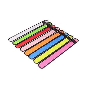 VICASKY 7Pcs LED Luminous Wristband Light Emitting Armband for Outdoor Sports Safety Warning Reflective Bands for Night Running Festivals and Events