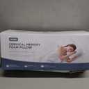 Osteo Cervical Pillow for Neck Pain Relief, Hollow Design Odorless Memory Foam Pillows with Cooling Case, Adjustable Orthopedic Bed Pillow for Sleeping, Support for Side Back Sleepers (Queen(25.5*16.5*5.2/4.1 inches), Grey)