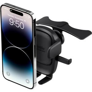 iOttie Easy One Touch 6 CD Slot Car Phone Mount - Universal Cell Phone Holder for iPhone, Google, Samsung, Moto, Huawei, Nokia, LG, and All Other Smartphones