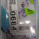 S24 Case Flower Clear,Stylish & Durability Floral Pattern Cover,TPU Bumper Shockproof+PC Back Protective,Cute,Slim & Lightweight for Samsung Galaxy S24 Case (Blue)