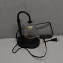 Candle Warmer Lamp with Timer Dimmable Crystal Vertical Stripe,Mothers Day Birthday Gifts for Women Mom, Adjustable Candle Warmer with 2 Bulbs, Black Candle Lamp for Jar Scented Candles, Home Decor