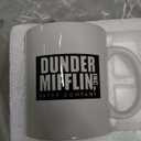 The Office Dunder Mifflin Paper Company Mission Statement Ceramic Mug, 14 Ounces