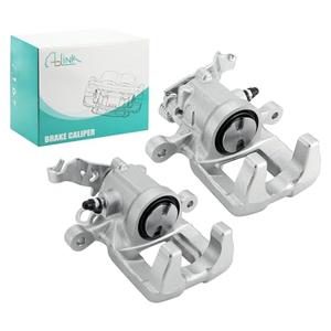 5K0615423 5K0615424 Rear Left Right Disc Brake Caliper Assembly without Bracket For Audi A3 Quattro, Volkswagen Jetta Passat Beetle Eos Golf 2010-2016 19-6384 19-6385 Rear Driver and Passenger Side