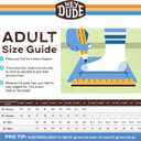 HEYDUDE Women's Wendy Chambray Lace-Up Loafers (6, White Blue 2)