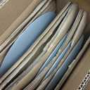 Famiware Venus Plates and Bowls Sets, 12 Pieces Stoneware Speckled Dinnerware Sets, Dishes Set for 4, Microwave and Dishwasher Safe, Matte Dark Grey