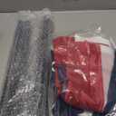 Barcetine American Flag with Pole Kit - Includes 6ft Tangle Free Metal Flag Pole,4x6 Embroidered US Flag,Mount Holder Bracket,for Outside House,Front Porch,Outdoor,Black