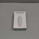 Momcozy Baby Nail File Electric, Gentle Baby Nail Trimmer Electric, Baby Nail Clipper with Night Light, 7 Grinding Head Replacement Pads, Green