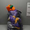 Alupssuc Giant 11FT Halloween Inflatables Castle Outdoor Decoration,Halloween Large Blow Up Witch and Ghost with Built-in LED Lights for Indoor Front Yard Lawn Garden Party Decor, 11 FT