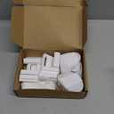 HOUSE AGAIN Sheet Holders for Corners, Easy One-Time Installation Fitted Sheet Fasteners for Full & Queen Beds  Heavy Duty Lock Sheet Holders Keep Sheets Firm & Tight, No More Loose Bedding (White)