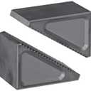 TE-CO - 40105 - TE-CO Step Block: 2 Pieces, 2.5310 in Overall Lg, Larger Sizes have Chamfered Holes for Ease of Use