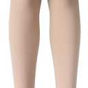 Medical Compression Thigh High Anti Embolism Stockings 15-20mmHg, for Edema, Varicose Veins, Swelling with Inspection Hole, Women & Men (X-Large, Nude)