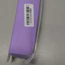 Mr. Pen- Silicone Pouch, Aesthetic Purple Pencil Bag, Small Makeup Pouch