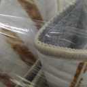 8x10 Area Rugs Living Room Rug: Washable Rug Neutral Lagre Soft Thin Carpet Indoor Floor Non Slip Boho Geometric Moroccan Carpets for Bedroom Dining Room Farmhouse Nursery Office - Brown