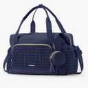 Mommore Diaper Bag Tote, Large Capacity Travel Diaper bags, Hospital Bag for Labor Delivery, Baby Bag with Pacifier Case Hospital Bag, for Labor Delivery, Baby Bag, with Pacifier Case. Navy Blue.