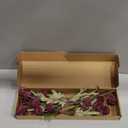 Floroom 5pcs Burgundy Faux Silk Mums Artificial Flowers, Bulk Fake Small Mini Chrysanthemums with Stems for DIY Wedding Centerpieces Floral Arrangements Vase Fillers Home Decorations