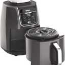 Ninja AF161 Max XL Air Fryer that Cooks, Crisps, Roasts, Bakes, Reheats and Dehydrates, with 5.5 Quart Capacity, and a High Gloss Finish, Grey, 5.5 Qt Max