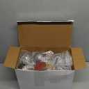 Zhengmy 12 Pack Large Size Christmas Star Cutout Bells Ornament Jumbo Vintage Rustic Metal Sleigh Bell with Plaid Ribbon Jute Twine for Christmas Tree Hanging Holiday Party Farmhouse(Sliver)