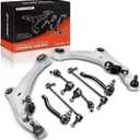 A-Premium Set of 8, Front Lower Control Arm, Inner Outer Tie Rod End, Front & Rear Sway Bar Link, Compatible with Nissan Maxima 2009 2010 2011 2012 2013 2014, Pack of 2