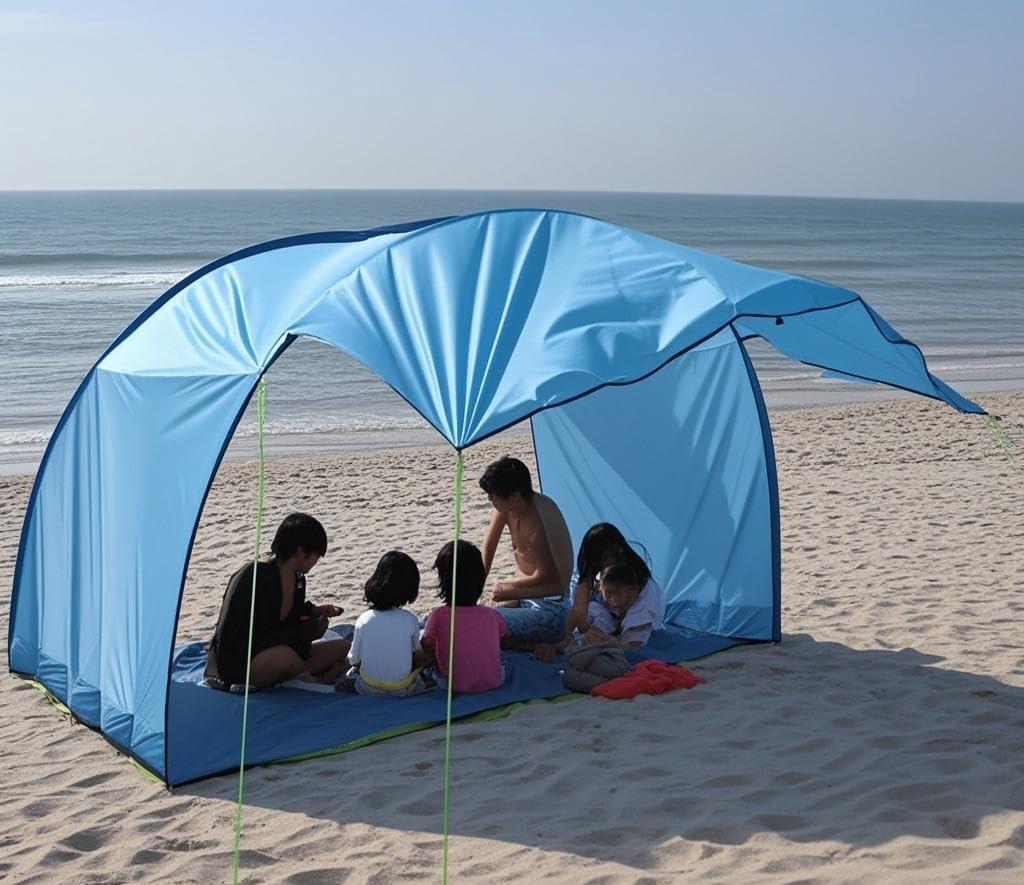 Beach Tent The Original Wind Powered Beach Shade