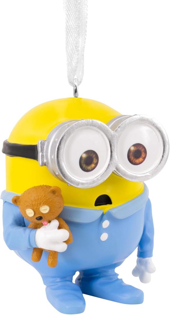 Hallmark Minions Bob The Minion in Pajamas Christmas Ornament