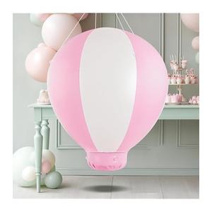 Toggloo 3FT Hot Air Balloon Decorations with Air Pump, Hanging Balloon for Girls Boys Baby, for Birthday Wedding Exhibitions, Pink