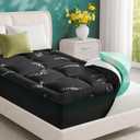 4-Inch Dual-Layer Bamboo Viscose Cooling Memory Foam Mattress Topper Full