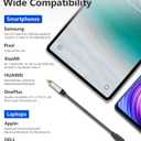 3FT USB c to Coaxial Cable Male Type-c to Digital coaxial Audio Interface Adapter, It can Output 32-bit/384kHz Digital Audio Signals for dac amp Sound Preamp Amplifier