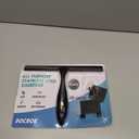 All-Purpose Stainless Steel Shower Squeegee for Shower Doors with 2 Adhesive Hooks, Bathroom Cleaner Tool Household Window Mirror Squeegee for Home Cleaning, Glass Door, Tile Wall, Car, 10 Inch Black