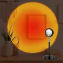 Spacenight Sunset Lamp Projector Multi-Color Multi-Mode, Dimmable, Timing, Music Rhythm, Sunset Background Wonderful Visual Impact, USB Plug and Play (Remote & APP)