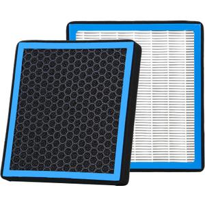 CF12820 Cabin Air Filter With Activated Carbon For 2021-2024 Kia K5 EV6 Niro Sorento Sportage, Hyundai Elantra Elantra N Ioniq 5 Ioniq 6 Santa Cruz Santa Fe Sonata Kona, GV60 2020 2021 2022 2023 2024