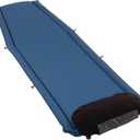 Coleman Silverton Self-Inflating Sleeping Pad, Lightweight Camping Pad with Pillow, Comfortable Sleeping Mat with Side Bumpers, Easy Inflation