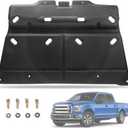 Engine Splash Shield Guard Compatible with 2015-2020 Ford F150 with Gasoline Engine/Not Fit Raptor Model/Not Fit 3.0L Diesel ML3Z-7222-D Engine Case Guard Under Car Shield Cover Black