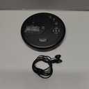 GPX PC332B Portable CD Player with Anti-Skip Protection, FM Radio and Stereo Earbuds - Black