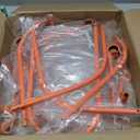 Rotatable Basketball Return Attachment: Heavy Duty Basketball Rebounder with Stable Large Hooks Set for 14"-18" Rim Baskets - Training Accessories for Shooting Practice Outdoor & Indoor