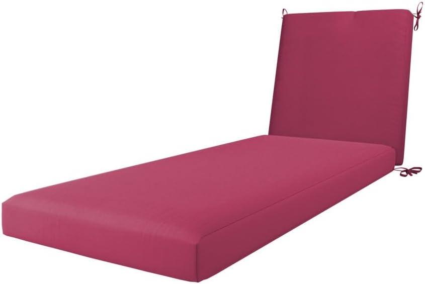 California Umbrella Foam Chaise Lounge Cushion, 24 x 78